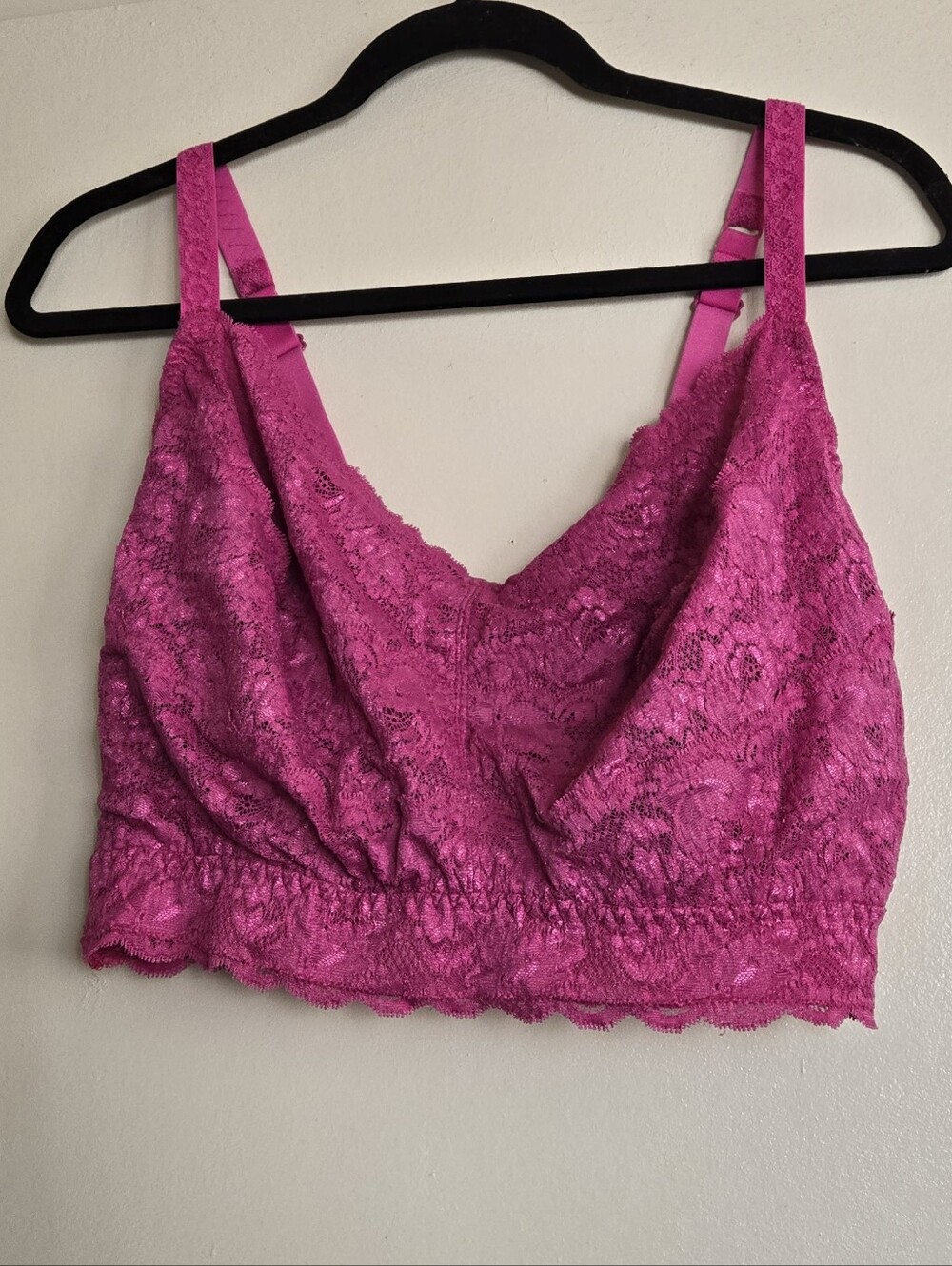 NWT Cosabella Curvy Sweetie XL Victorian Rose Bralette will fit 38-40 G-H
